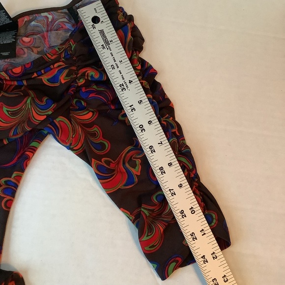 Bisou Bisou Top Short Sleeve Multi Color Size Medium - Picture 11 of 12